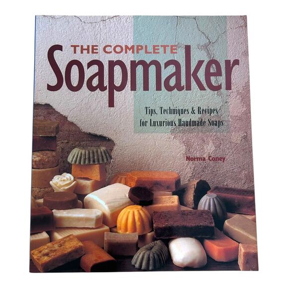 The Complete Soapmaker Tips Techniques Recipes Norma Coney Hardcover Book - Picture 1 of 3